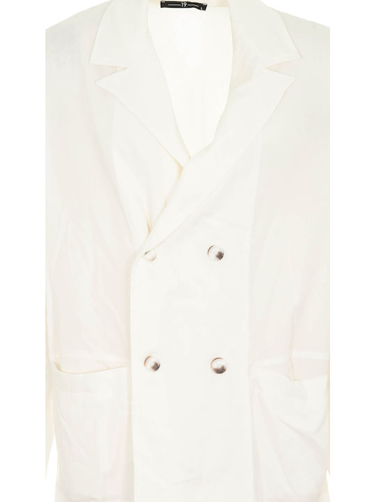 Nineteen Apparel Club Sacou bărbați White