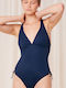 Triumph One-Piece Swimsuit with Padding Navy