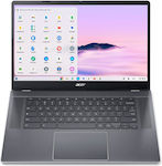 Acer Chromebook Plus CB515-2H-32W2 15.6" IPS FHD (i3-1215U/8GB/512GB SSD/Chrome OS) Steel Gray