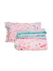 Das Home Bettwäsche-Set Einzel aus Baumwolle & Polyester Meda - Pink - Fuchsia 170x240cm 1Stück