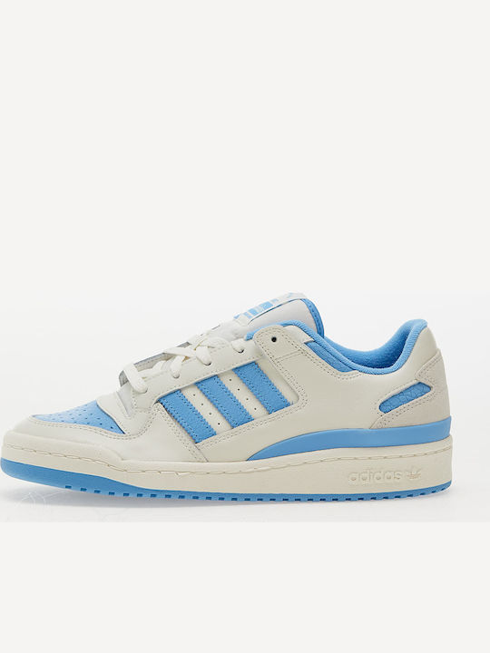 Forum Low Cl Herren Sneakers Ivory / Semi Blue Burst