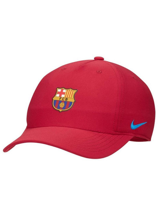 Nike Παιδικό Καπέλο Jockey Υφασμάτινο Κόκκινο