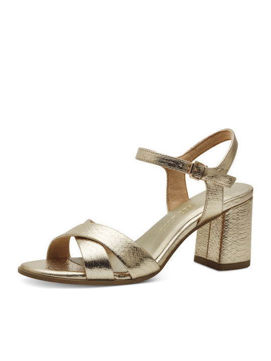 Marco Tozzi Sandals Anatomic Gold