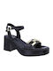 Leder Sandalen Schwarz