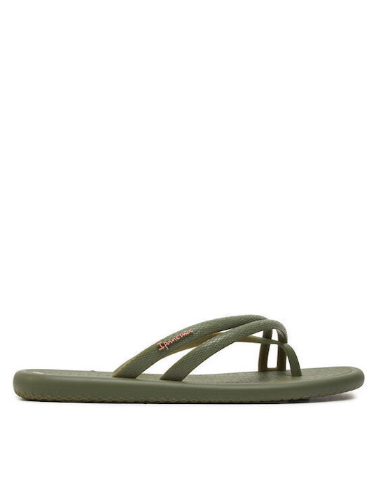 Ipanema Frauen Flip Flops in Khaki Farbe