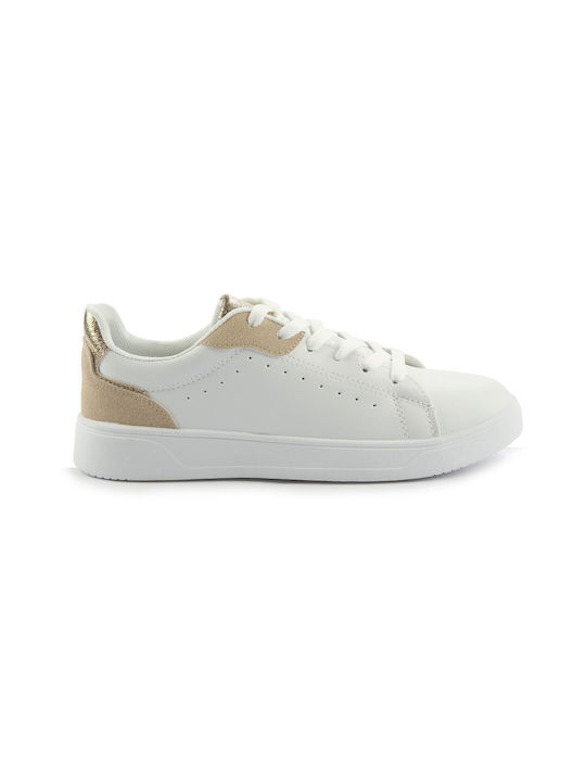 Fshoes Damen Sneakers Beige