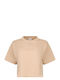 Fila Women's Blouse Short Sleeve Beige