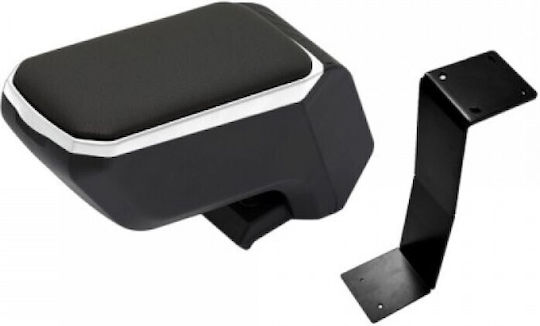 S-dizayn Car Leather Armrest for Fiat Grande Punto Black