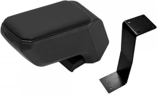 S-dizayn Car Leather Armrest for Dacia Lodgy Black
