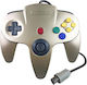 N64 Жичен Геймпад Златен