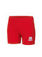 Errea Kids Short Legging Red