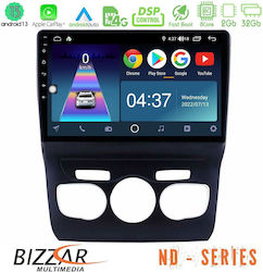 Bizzar Ηχοσύστημα Αυτοκινήτου 2DIN (Bluetooth/USB/WiFi/GPS/Apple-Carplay/Android-Auto) με Οθόνη Αφής 10"