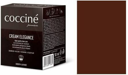 Shoe Polish Smooth Leather Cream Elegance Chocolate 50 Ml