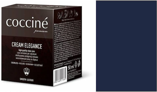 Schuhcreme Glattleder Creme Elegance Marineblau 50 Ml
