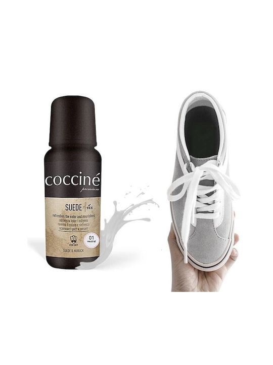 Renovator lichid pentru piele întoarsă și nubuc Coccine Suede Clear 75 ml