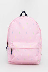 Polo Ralph Lauren Backpack Color Pink Large Patterned 9ar048