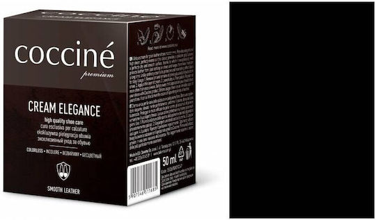 Schuhcreme Glattleder Creme Elegance Schwarz 50 Ml