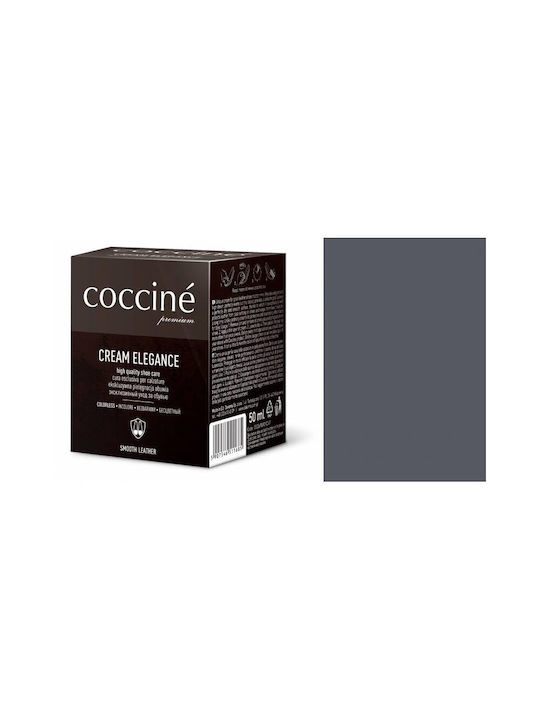 Lustruitor de pantofi Cream Cream Cream Leather Cream Elegance Light Grey 50 Ml