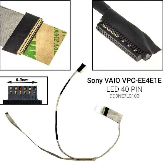Кабел за монитор Sony Vaio Vpc-ee4e1e Led Type A