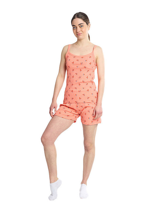 Dreams Summer Women's Pyjama Set Orange
