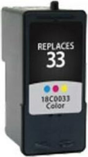 LPR 18c0033e, 33 Συμβατό Μελάνι Εκτυπωτή InkJet Lexmark 18C0033E, 33 Πολλαπλό (Color) 1τμχ