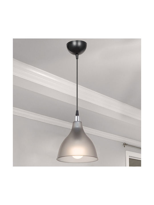 Pakketo Orazio Pendant Light Gray with Socket E...