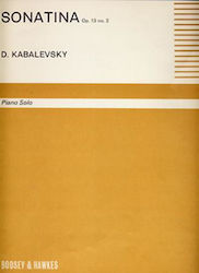 D Kabalevsky Sonatina Opus 13 Nr.2 Boosey & Hawkes Veröffentlichungen