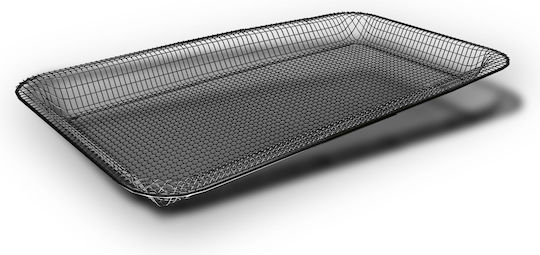 AMT Gastroguss Durchlöchertes Backblech aus Aluminium mit Antihaftbeschichtung 55x33cm