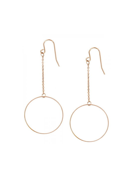 Puppis Earrings made of Steel Gold Plated