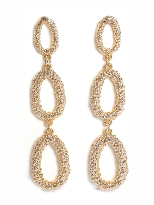 Zarra Collection Κρίκοι Επιχρυσωμένα