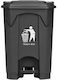 Delta Cleaning Plastic Waste Bin 68lt with Peda...
