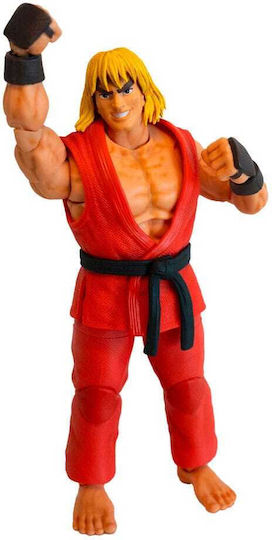 Jada Toys Ultra Street Fighter: Street Fighter Ii Ken Action Figure height 15cm at Scale 1:12