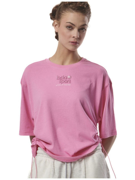 Body Action Damen T-Shirt Rosa