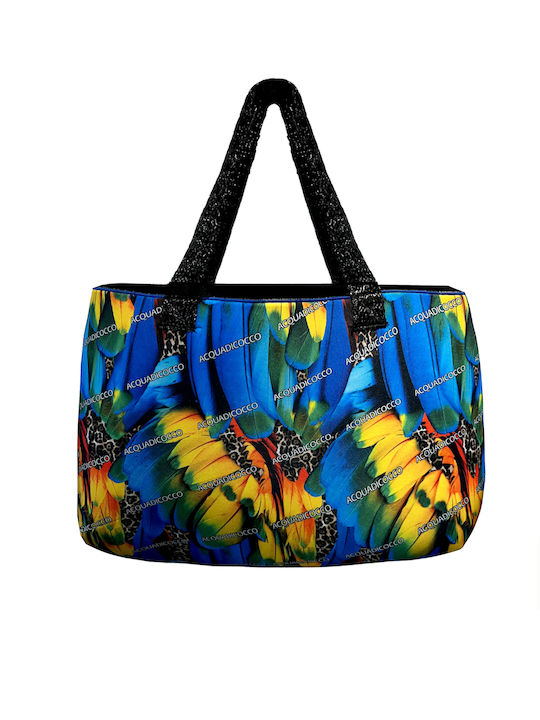 Acquadicocco Straw Beach Bag