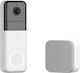 Wyze Clopoțel de ușă fără fir Wi-Fi Compatibil cu Alexa Alb
