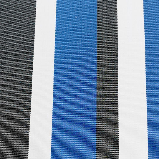 JGS S.A. Upholstery Fabric 160x100cm Blue With Black And White