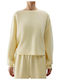 Women's Sweatshirt Yellow