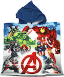 Marvel Παιδικό Πόντσο Θαλάσσης Avengers Μπλε