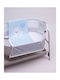 Prenatal Одеяло Детско легло 100% памук Син Light blue