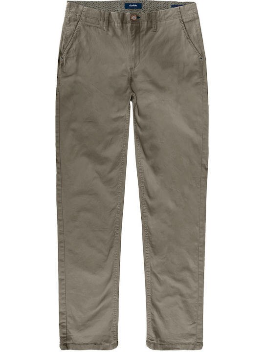 Double Men's Trousers Chino Smoke