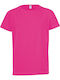 Kids' T-shirt Neon Pink 2 Sporty