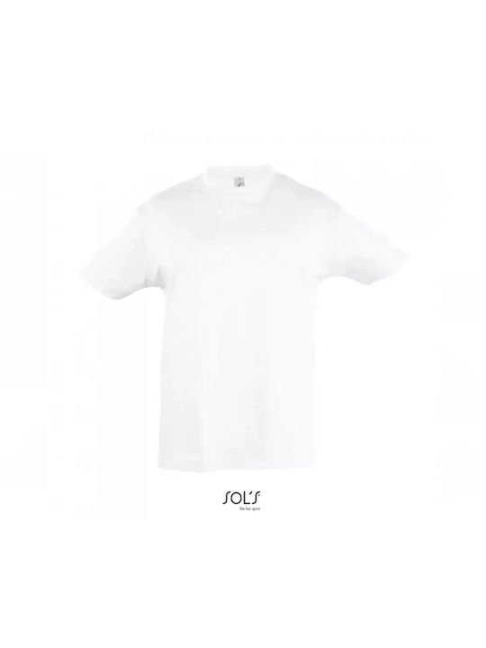 Sol's Kinder T-Shirt Weiß Regent