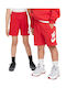 Kids' Athletic Shorts/Bermudas Sportswear Club Fleece Red