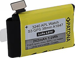 Patona 4055655227391 Μπαταρία (Apple Watch Serie 3 GPS 38mm A1847) Patona 4055655227391 Μπαταρία (Apple Watch Serie 3 GPS 38mm A1847)