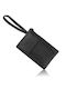 Leder Herrentasche Handtasche Schwarz