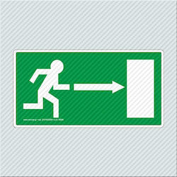 Infosign Selbstklebend Schild Ausfahrt PVC 17509