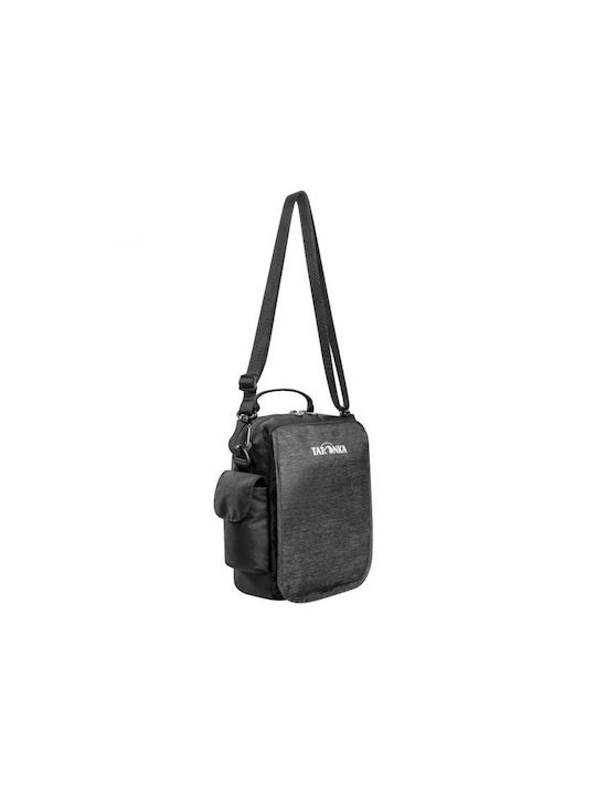 Tatonka Sling Bag with Zipper, Internal Compartments & Adjustable Strap Black 17x8x24cm