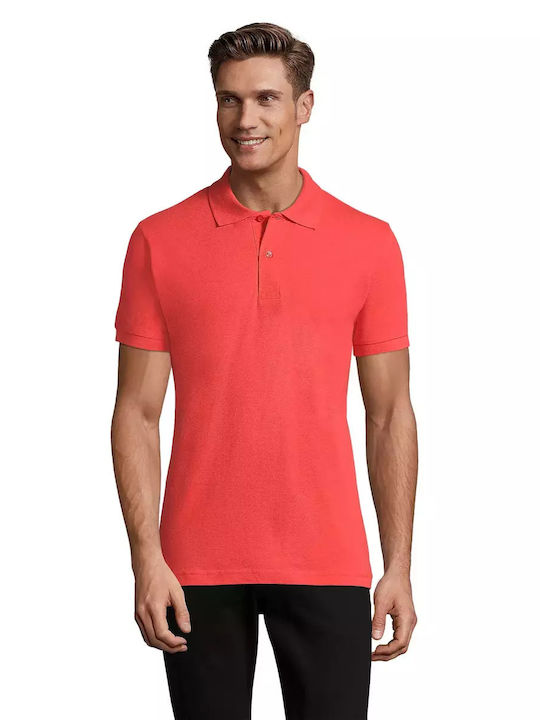 Sol's Perfect Men's Short Sleeve Promotional Blouse Coral