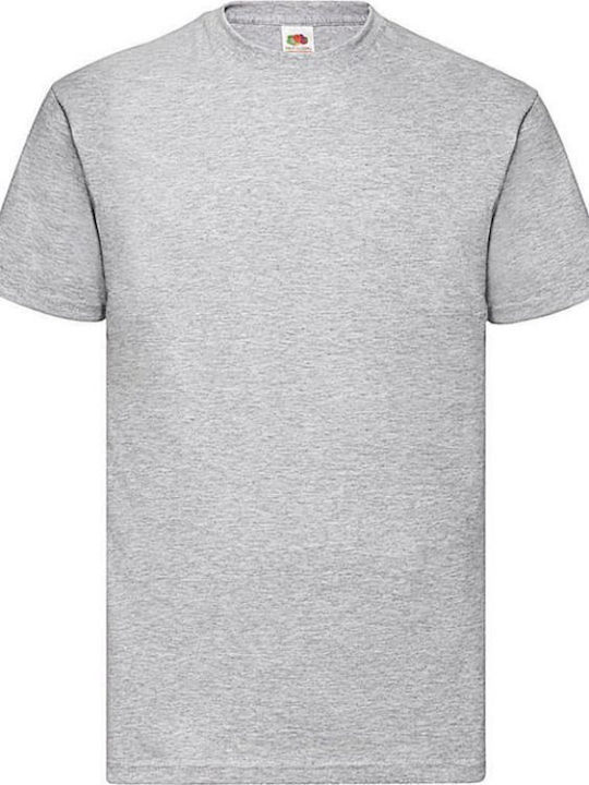 Fruit of the Loom Valueweight Herren Werbe-T-Shirt Kurzarm 61-430-0 Hellgrau