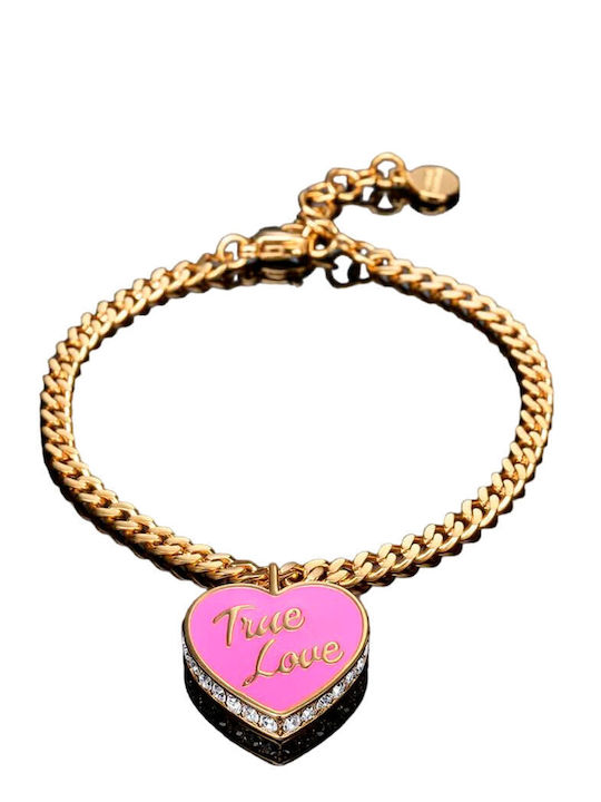 Chiara Ferragni Women's Bracelet Made of Gold Plated Stainless Steel 19cm